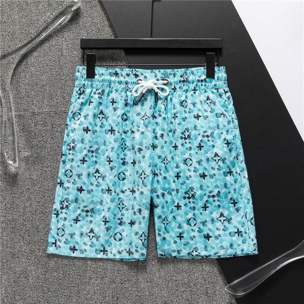 menswear designer shorts verão casual rua wear maiô listrado carta impressão praia resort calças tamanho asiático M-3XL