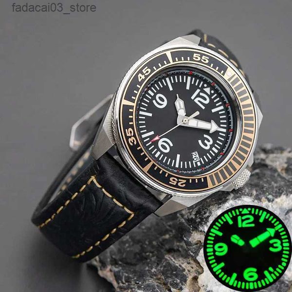 Outros relógios King Samurai Series Mens SRPF33K1 SRPF39K1 com C3 Luminoso Aço Inoxidável Vidro de Safira NH35 NH36 ment Q240119