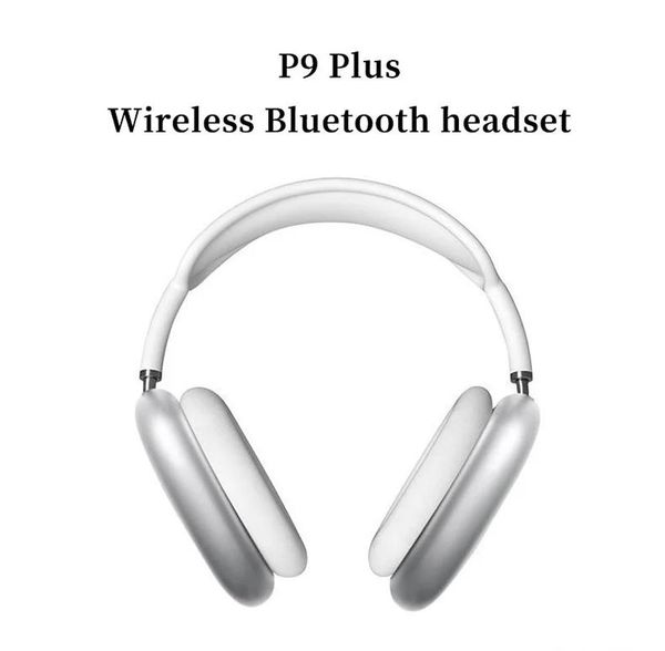 Cuffia/auricolare P9 cuffia stereo compatibile con Bluetooth 5.0 musica auricolare wireless con microfono auricolare sportivo supporta 3,5 mm AUX/TF