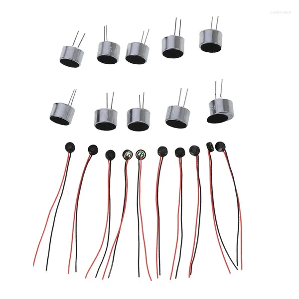 Mikrofonlar Mool 20 PCS PC Telefon MP3 MP4 10 9.7X7MM 10 PCS 4X2MM