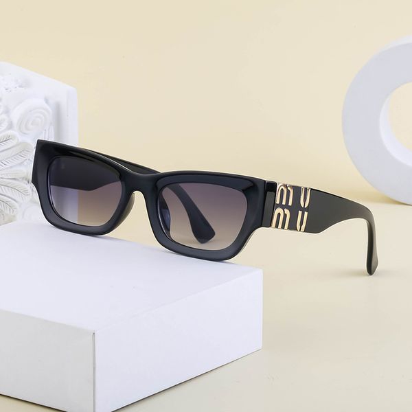 Designer-Sonnenbrillen für Herren und Damen, neue Mode, Cat-Eye-Sonnenbrille, Damen-Persönlichkeit, breite Spiegelbeine, Sonnenschutz-Sonnenbrille, Herrenbrille, grenzüberschreitender Großhandel