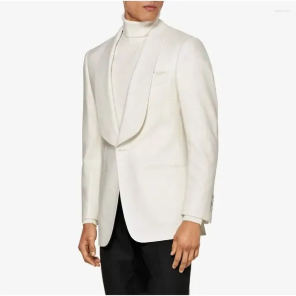 Herrenanzüge, formelle Herren-Slim-Passform, 2-teiliges Set, einreihig, für Hochzeit, Bräutigam, Kleid, Smoking, Gentleman, maßgeschneidert, Blazer, Jacke, Hose