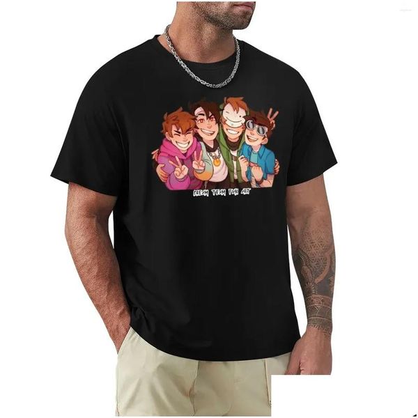 Weingläser Dream Team Fanart T-Shirt Lustige T-Shirts Hemd Ästhetische Kleidung Schnelltrocknend Für Männer Pack Drop Delivery Home Garden Kit Dhq1D