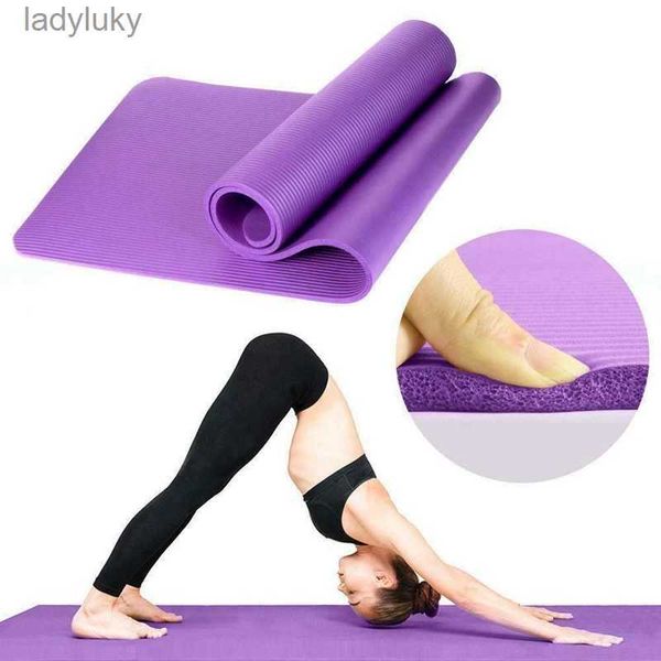 Tappetini yoga Tappetino yoga spesso 15 mm Tappetino comfort in schiuma per ginocchia e gomiti per esercizi Yoga Pilates Tappetini per interni Allenamento fitnessL240119