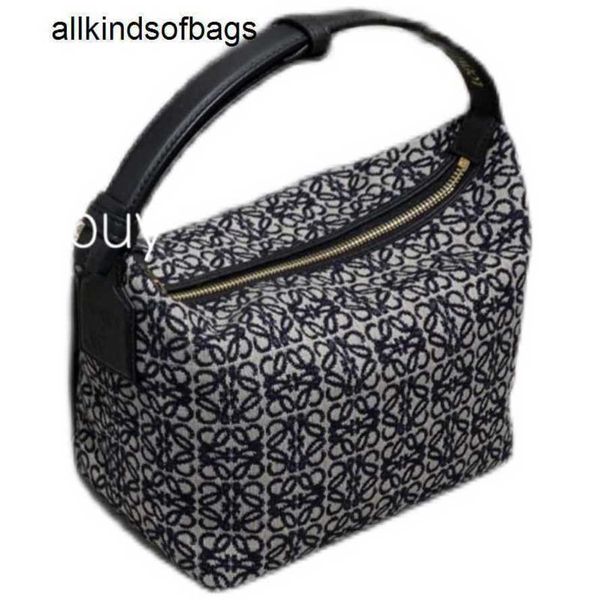 Borse Loewwes di lusso Borse Cubis Mangmang Milano acquista Luoyiwei Borsa per il pranzo Borsa in tela Logo Jacquard Borsa per ascella Frj