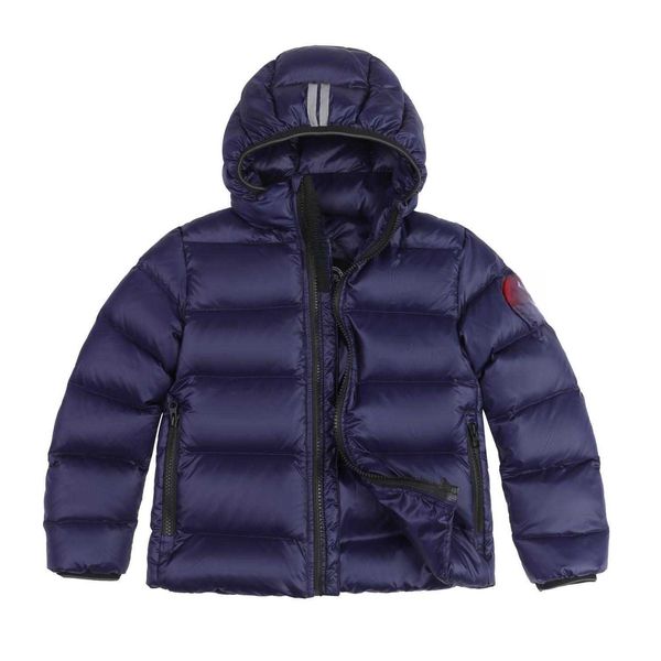 Piumino da uomo Piumino Parka Designer canadese Inverno Bambino Top Cappotti Ragazzi Cappotto Giacca Ragazzo Cappotto con cappuccio Abbigliamento per bambini Caldi e spessi Giacche Ragazze