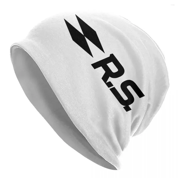 Berretti Nero RS Club Motorsport Racing Beanie Cap Unisex Inverno Caldo Cofano Femme Cappelli lavorati a maglia Outdoor Sci Skullies Berretti Berretti