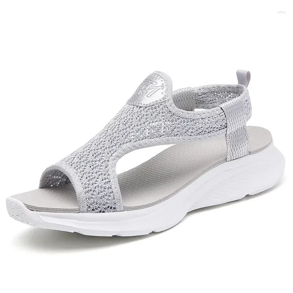 Sandali 2024 Fashion Women Shoes Luxury Summer Heels Mid Casual Designer casual Zapatos Ladies