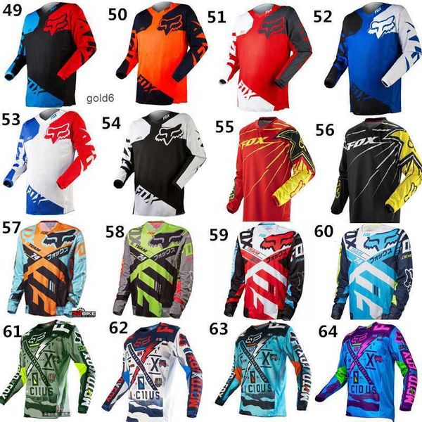 Camisetas novo verão motocicleta ciclismo roupas de redução de velocidade montanha respirável velocidade seca roupas manga longa fora da estrada corrida da motocicleta