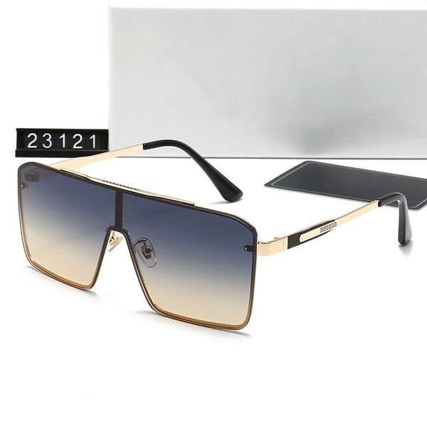 2024 Novo Designer Óculos de Sol Mens Versage Óculos de Sol Retro Mulheres Luxo Cool Sun Óculos Mulheres UV400 Goggle Shield Confortável Viagem Beach Drive Sunglass