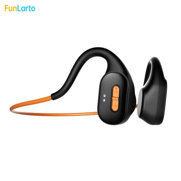 Fones de ouvido de condução óssea bluetooth openear sem fio à prova dwaterproof água esportes bluetooth com microfones para yoga