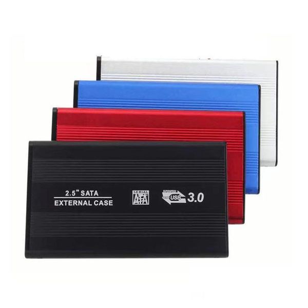 Custodie per Hdd Hub Portatili da 2,5 pollici Sata Usb 3.0 5 Gbps Ssd Custodia per disco rigido per laptop/Pc Esterno ad alta velocità Mini Drop Dhnal