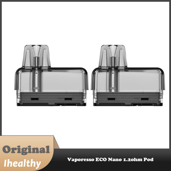 Vaporesso ECO Nano Pod Kartusche, 6 ml Fassungsvermögen, 0,8 Ohm Spule für Vaporesso ECO-Nano Kit elektronische Zigarette Vape