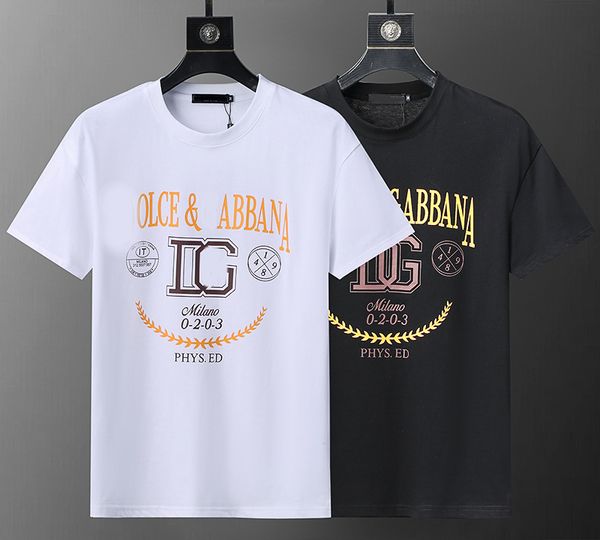 Designer de marca de moda masculina e feminina curta camiseta casal modelo 100% algodão luxo masculino e feminino hip hop topo camiseta m-3xl 11