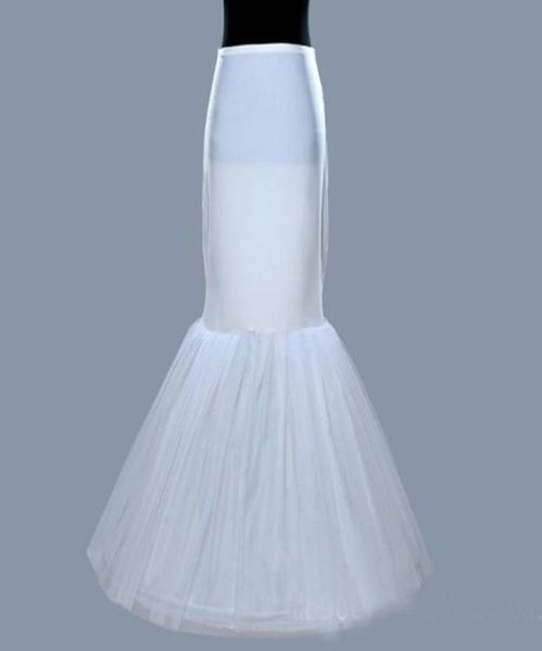 Verkauf von Hochzeitsaccessoires 2017 Hochzeit Braut Petticoat Krinoline Unterrock Weiß Elfenbein Layered Mermaid Petticoats Günstig P1103432