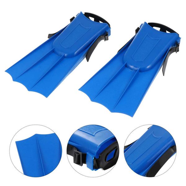 Diving Accessories Swim Fins Training Swimming Supplies Snorkeling Gear Adults Unisex Flippers Short Travel Outfit Aldult Durable Diving 240118
