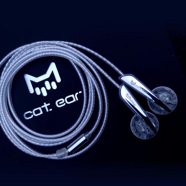 Наушники FENGRU Cat Ear Audio Mimi вкладыши HiFi наушники с плоской головкой Diy MX760 HiFi наушники с басовым звуком PK TC200 Yincrow X6 Vido