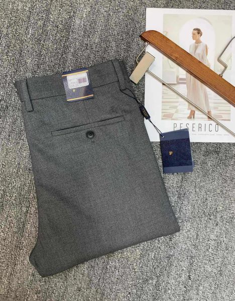 Pantaloni eleganti da uomo di lusso firmati PAA Pantaloni da lavoro kaki Pantaloni casual Leggings in tinta unita di marca di moda Commercio all'ingrosso grigio nero