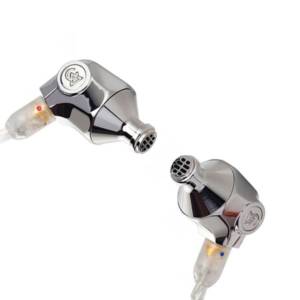 Kopfhörer ALO Audio Campfire ATLAS Metallohrstöpsel 10 mm dynamischer Treiber InEar-Kopfhörer reines Silberkabel für audiophile Musiker