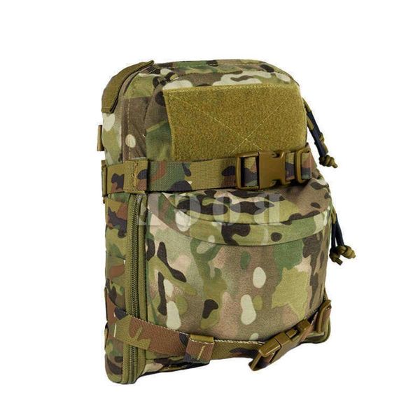 Sacos multifuncionais Mti-Function Bags Outdoor Tactical Water Bag 500D Leve Impermeável Mochila Peito Pendurado Sistema Molle Edc Dhnsm