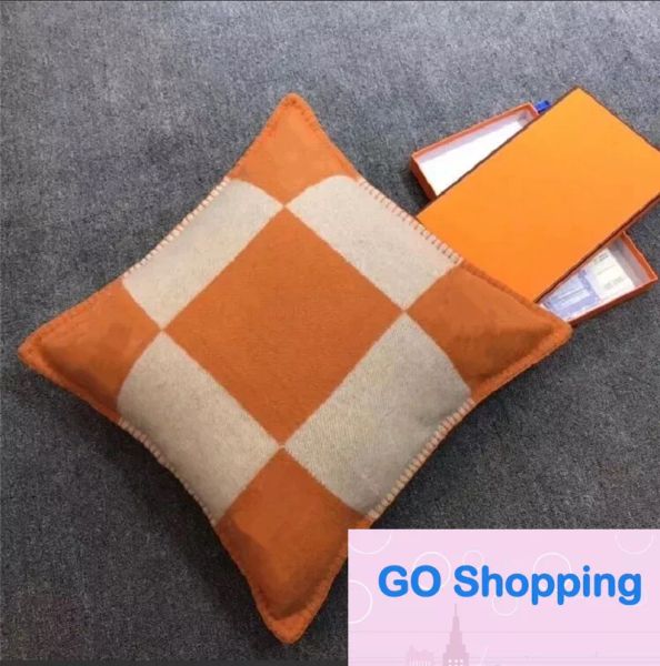 Großhandel Mode Vintage Fleece Kissenbezug Marke Europäische Kissenbezug Bezüge Wolle Wurfkissenbezüge Kissen Decke Kissen Home Decor Ausgaben Vier Jahreszeiten