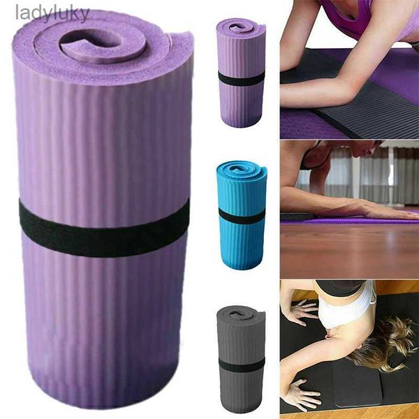 Tappetini yoga Tappetino yoga Pilates Tappetino spesso per esercizi Palestra antiscivolo Allenamento Tappetini fitness 15mm Tapete Toga Esterilla Deporte FunL240118