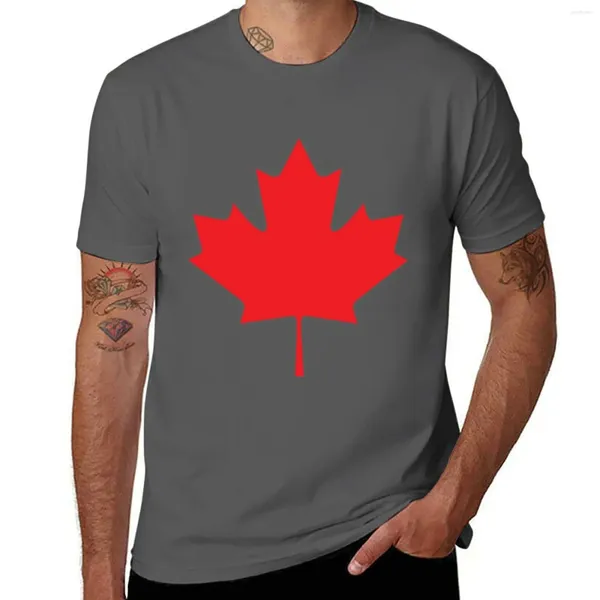 Polo da uomo Canada T-shirt felpe oversize T-shirt da uomo pesante