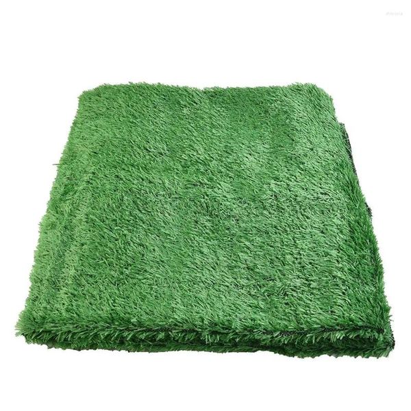 Dekorative Blumen 200 200 cm künstliches Grasland Simulation Moos Rasen Rasen gefälschte grüne Grasmatte Teppich DIY Mini Landschaft Home Floor Decor