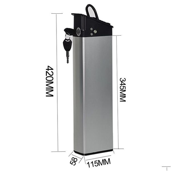 Elektrische Fahrradbatterie Lithium-Ionen Mate