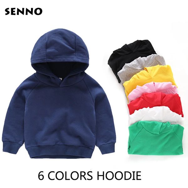 Niños Niñas Niños Sudaderas con capucha Ropa de abrigo Blanco Rojo Amarillo Negro Gris Con capucha Niñas Niños Sudadera Ropa para niños para 3 4 6 8 10 años 240117