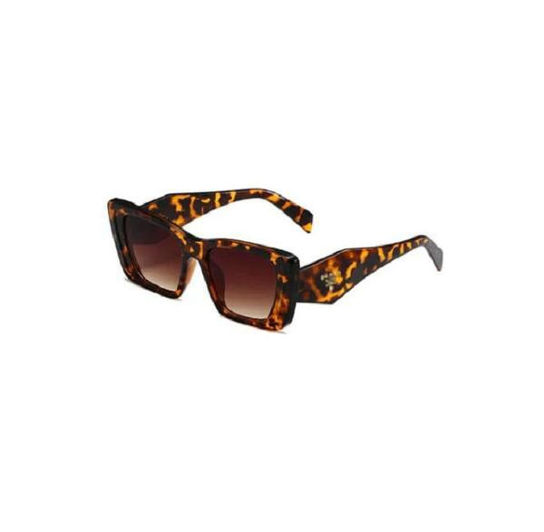 Novo designer de moda PPDDA óculos de sol clássicos óculos de proteção ao ar livre praia óculos de sol para homem mulher assinatura triangular opcional 6 cores SY 386