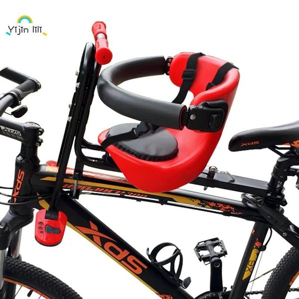 Selles Siège enfant de vélo de montagne pour vélo avec ceinture de sécurité Siège bébé de vélo 6 mois à 3 ans Sièges avant de vélo pour enfants Accessoires de vélo