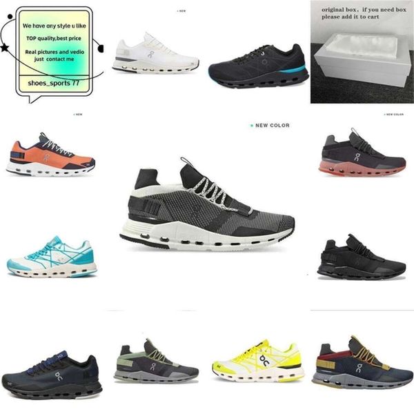 2024 su scarpe ON QUALITÀ originale scarpe da corsa da uomo donna casual sport moda coppia palestra sneakers da esterno traspiranti antiscivolo su