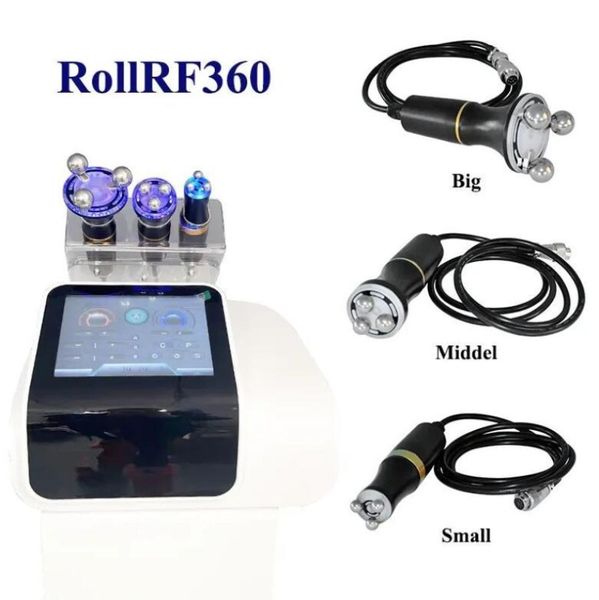 360 Roller Rf Abnehmen Arm Bein Massage Cellulite Entfernung Radio Frequenz Schönheit Gerät Gesichts Falten Entferner Haut Verjüngung Licht therapie Maschine628