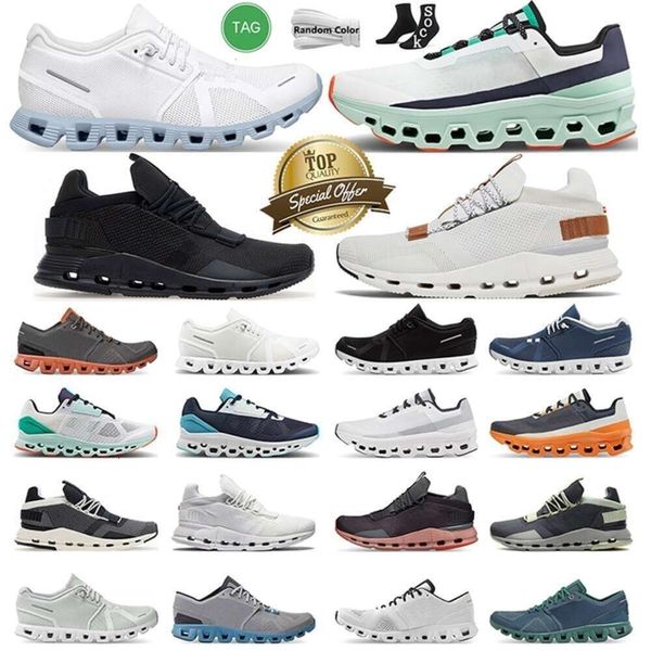 2024 Cloudmonster Running Shoes Homens Mulheres Monstro Nuvens Eclipse Cúrcuma Ferro Hay Lumos Preto Trainer Sneaker Tamanho 36-45