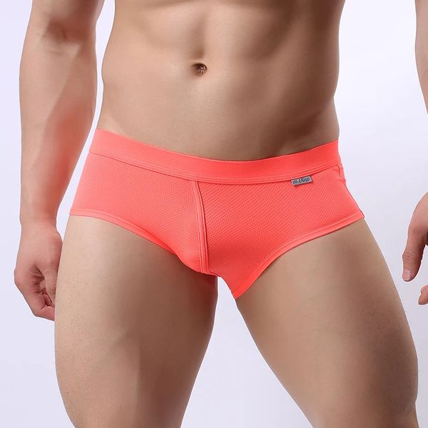 Pessoa corajosa cueca boxer de nylon para homens calcinha confortável masculina pequena boxers shorts sexy sxl 240117