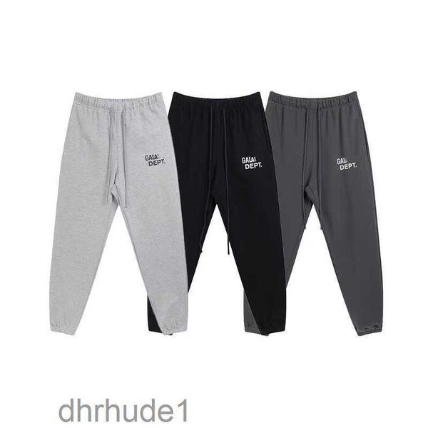 Herrenhose, Jogginghose, Dept-Buchstabe, lässiger Druck, lange Hose, Hose mit Kordelzug, lockeres Bein, asiatische Größe 91GP 91GP