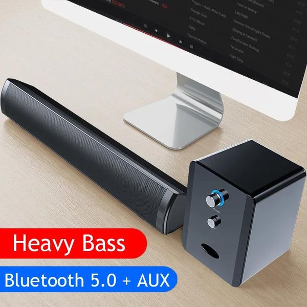 Lautsprecher Heimkinosystem Soundbar TV Subwoofer Lautsprecher Bluetooth Caixa De Som Para PC Sound Bar Boombox Kino Computer Lautsprecher 2.1