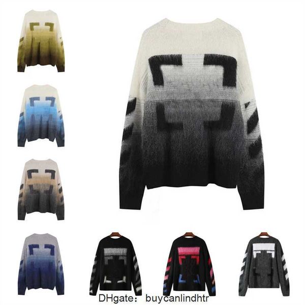 Mens camisola designer mulheres suéteres inverno novo hip hop design seta mosaico mohair camisola casal pulôver tops roupas pl33