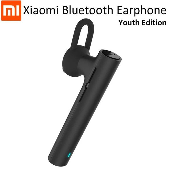 Fones de ouvido xiaomi bluetooth edição juventude fone de ouvido sem fio bluetooth 4.1 xiaomi mi lyej02lm controle volume handsfree buildin mic