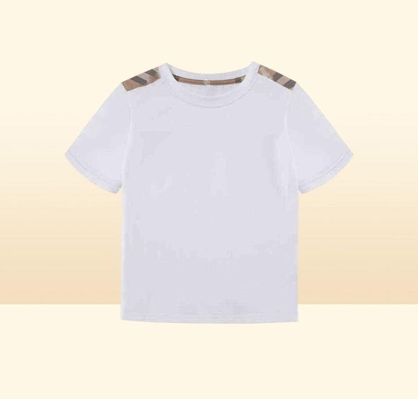 T-shirt bianche estive per ragazzi per bambini per ragazze Designer per bambini Boutique di marca Abbigliamento per bambini Top di lusso all'ingrosso Vestiti AA2203161761602