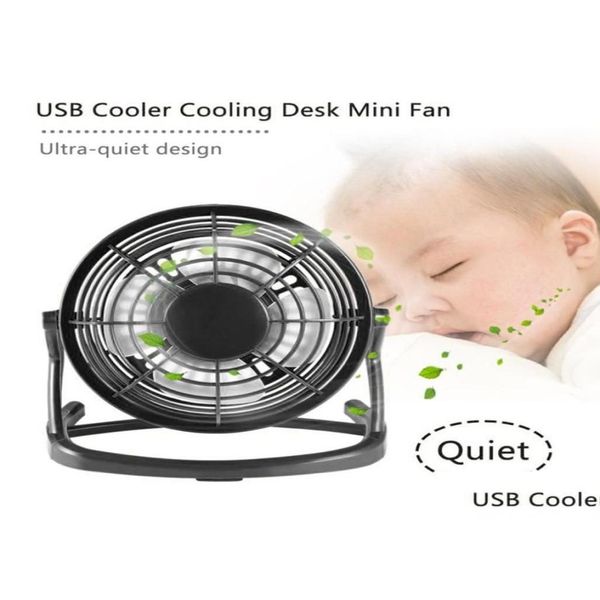 Usb gadgets mini ventilador refrigerador mesa de resfriamento portátil super mudo coolerfor notebook computador portátil com interruptor chave6154344 entrega direta c dhnot