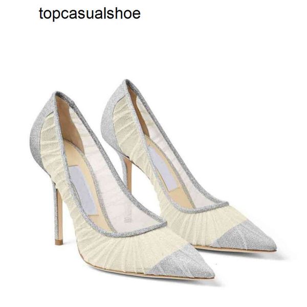 JC Jimmynessità Choo sandali marchi Donne Donne Famose scarpe Azia Square Pompe Strappy Sexy Brands Lady High Heels Abito da sposa festa