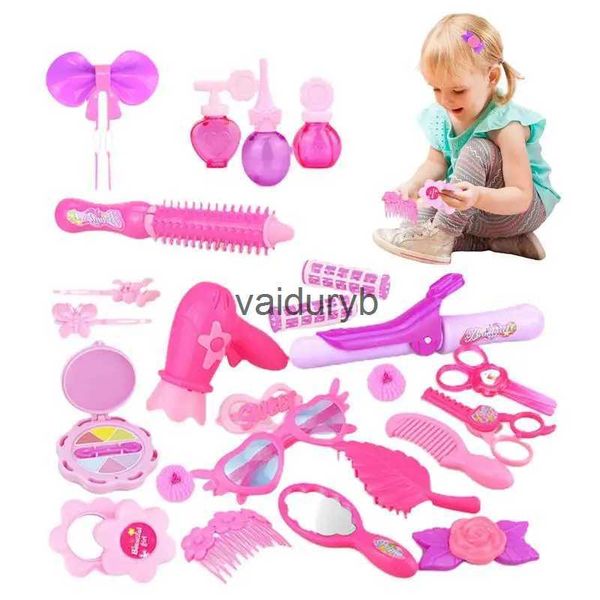 Beauty Fashion Mode Kinderkosmetik Make-up-Set Sichere Pflege Kinder-Make-up-Set Tragbare Prinzessin Schönheit Rollenspielspielzeug für Mädchen Baby Toysvaiduryb