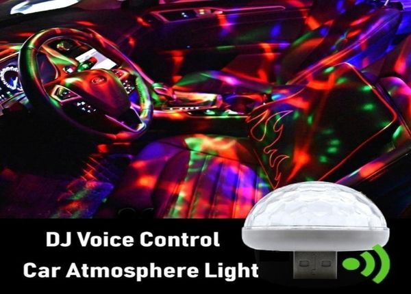 2020 NOVO Multi Color USB LED Kit de Iluminação Interior de Carro Atmosfera Luz Neon Lâmpadas Coloridas Interessantes Acessórios Portáteis8018630