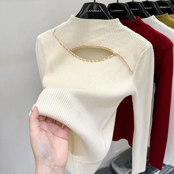 Kadın Sweaters Blugers Women House Hooded Sweater Kış Gömlek Uzun Kollu Örgü Örgü Y2K 2024 ÜST KÜÇÜK KÜÇÜK