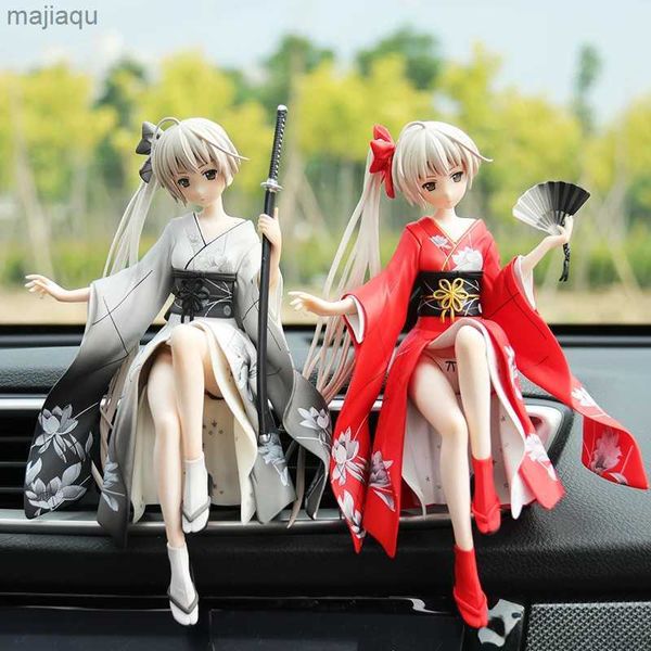 Figuras de brinquedo de ação Japão Anime Figura Kasugano Sora Figura Coleção de ação em PVC posição sentada Pode mudar de mãos grátis 3m colaModelo brinquedos presentes