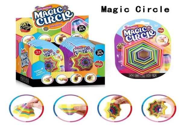 Fidget Brinquedos Sensory Magic Star Variety Crianças Puzzle Anti Stress Educacional com Embalagem e Luzes Brinquedo de Descompressão Presente Su8188520