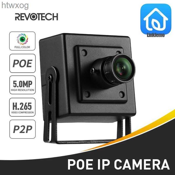 Спортивные экшн-видеокамеры IP-камера Star Light H.265 HD 5MP Мини полноцветная металлическая внутренняя камера ночной безопасности P2P IP-камера видеонаблюдения Черная камера YQ240119