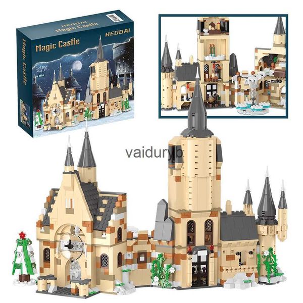 Idee per blocchi magnetici Film Harried Casle Serie di mattoni Set compatibile con blocchi di costruzione Giocattoli per bambini Regali di Natale e compleannovaiduryb